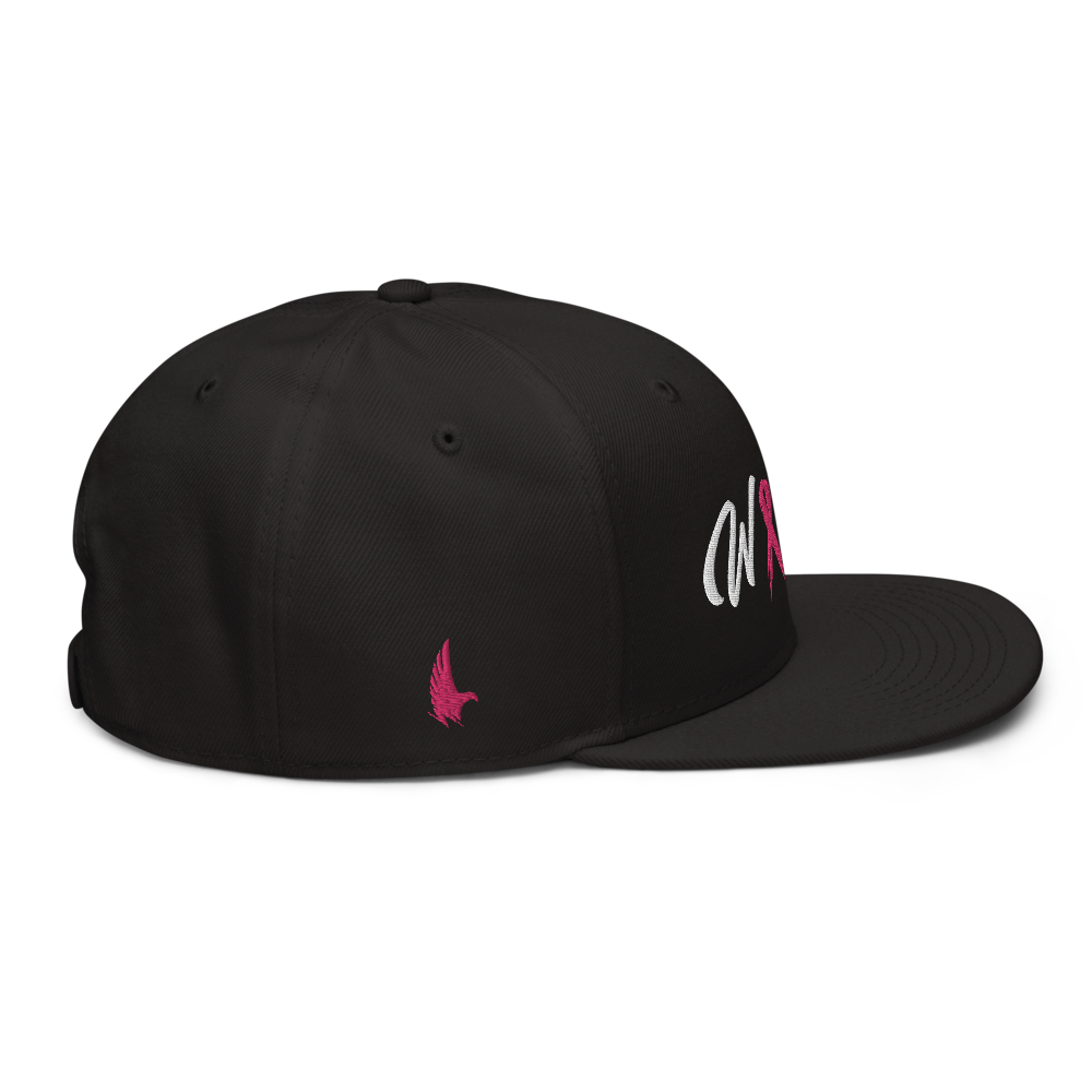 Breast Cancer Warrior Snapback Hat - Loyalty Vibes