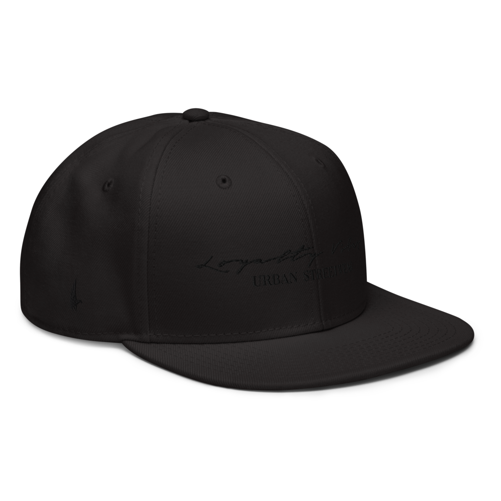 Loyalty Vibes Snapback Hat Black - Loyalty Vibes