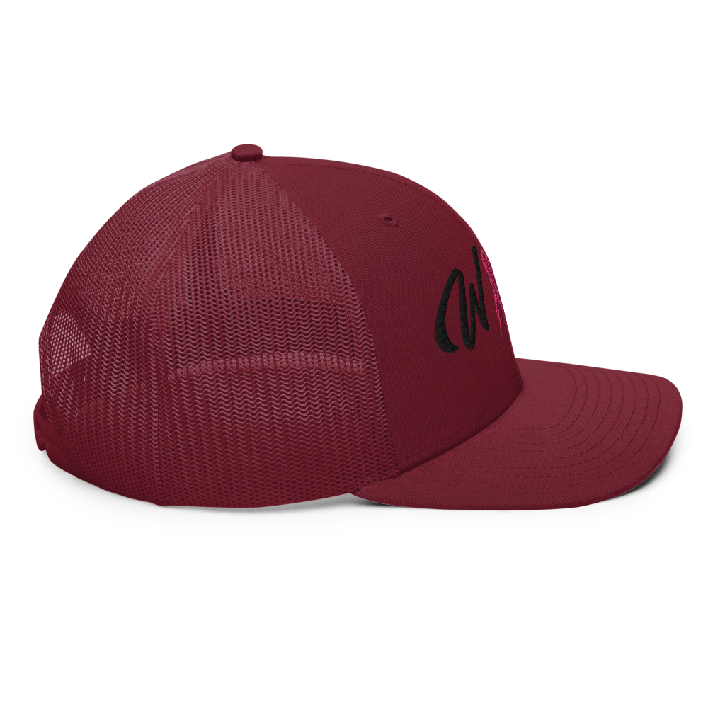 Breast Cancer Warrior Trucker Hat - - Loyalty Vibes