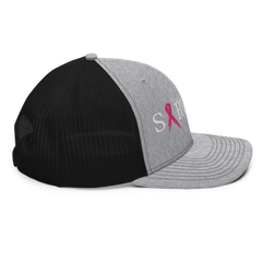 Breast Cancer Survivor Trucker Hat - Loyalty Vibes