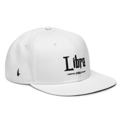 1986 Limited Edition Libra Snapback Hat White - Loyalty Vibes