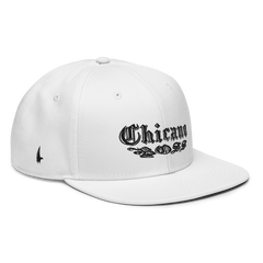 Chicano Boss Snapback Hat White OS - Loyalty Vibes
