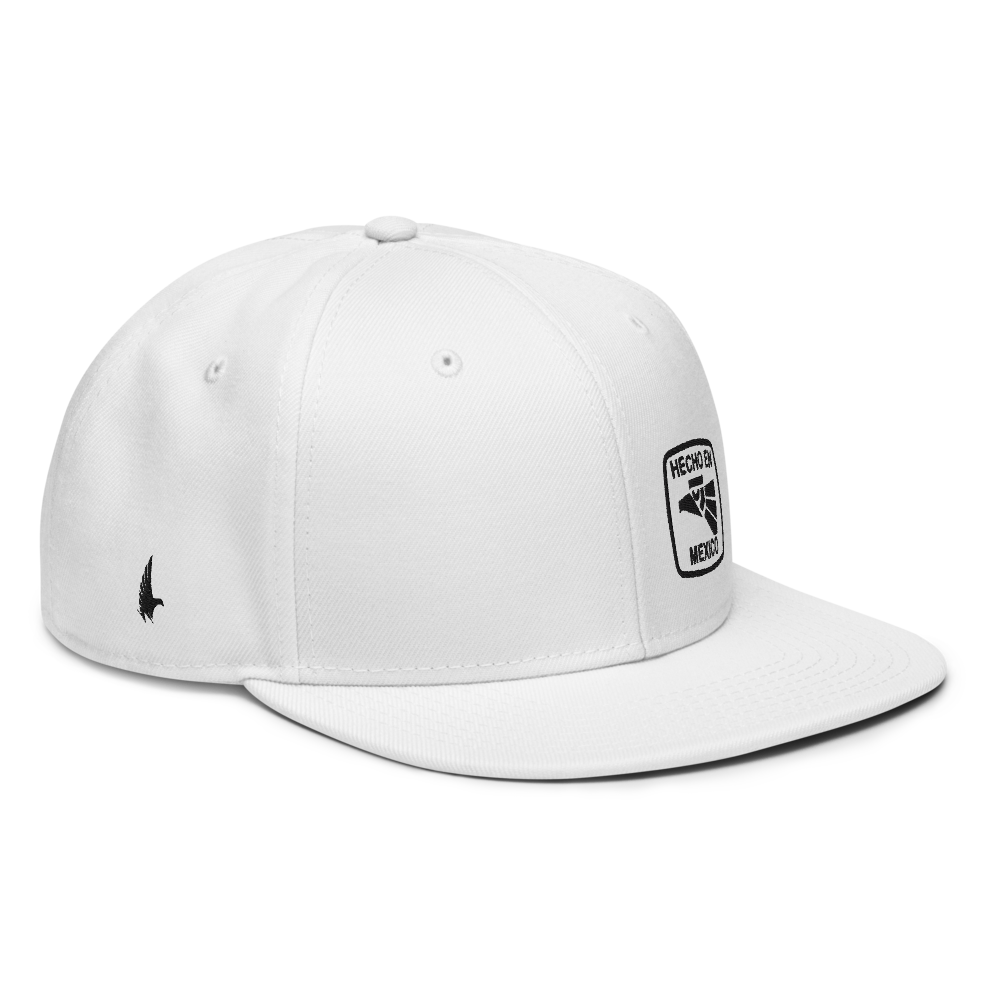 Hecho En Mexico Snapback Hat White - Loyalty Vibes