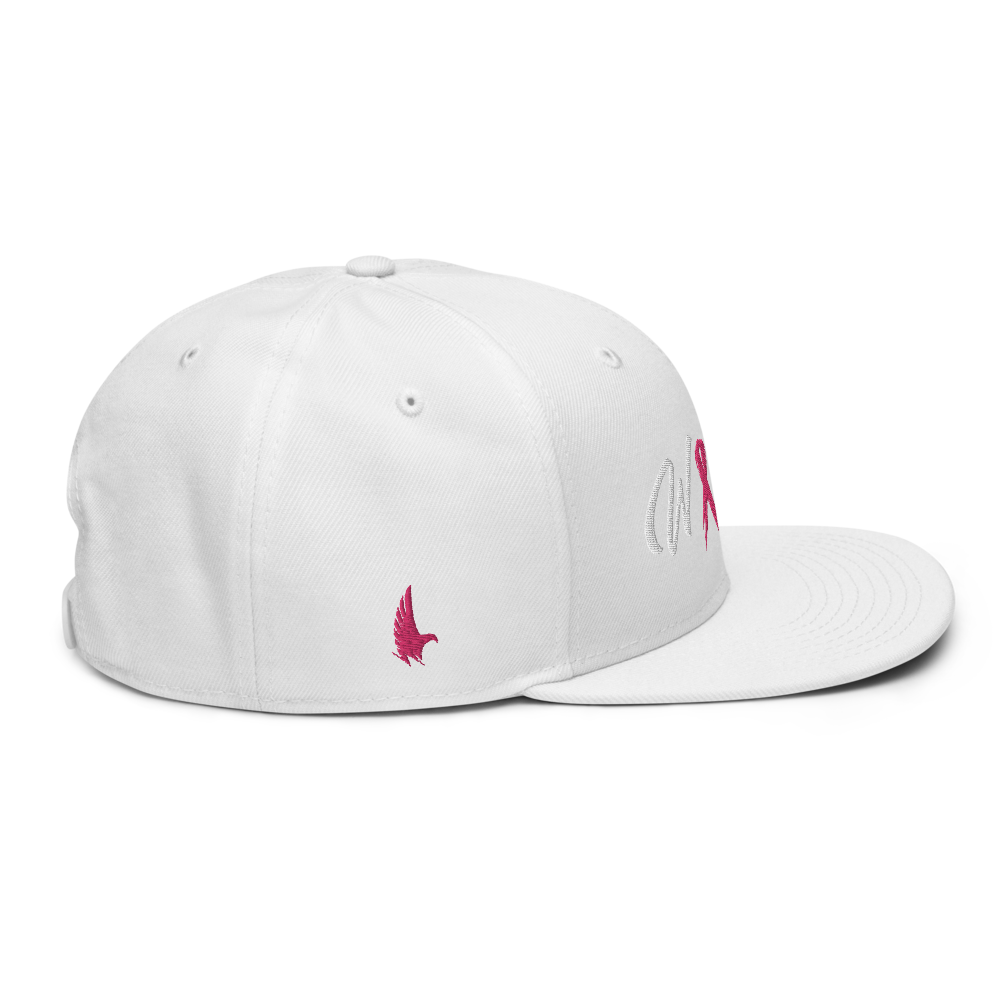 Breast Cancer Warrior Snapback Hat - Loyalty Vibes