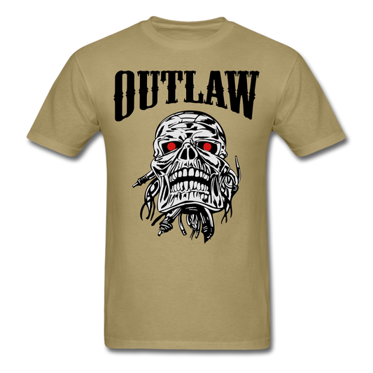 Skull Crushing Bone And Skull T-Shirt khaki - Loyalty Vibes