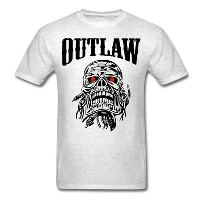 Skull Crushing Bone And Skull T-Shirt light heather grey - Loyalty Vibes