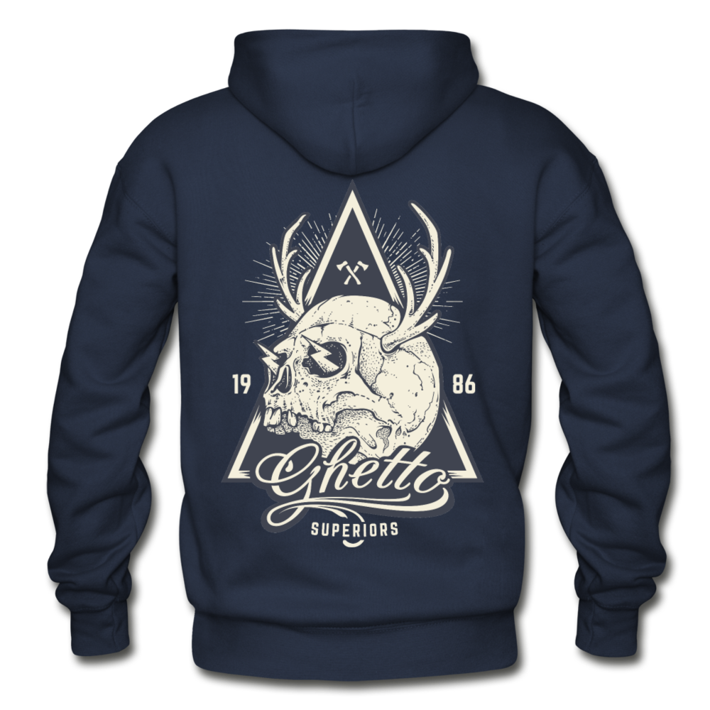 Ghetto Superiors Hoodie navy - Loyalty Vibes