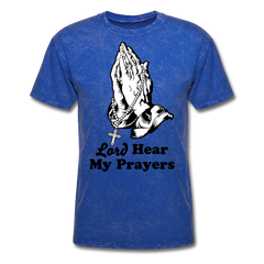 My Prayers Men's T-Shirt mineral royal - Loyalty Vibes