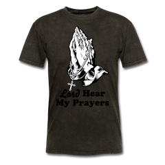 My Prayers Men's T-Shirt mineral black - Loyalty Vibes