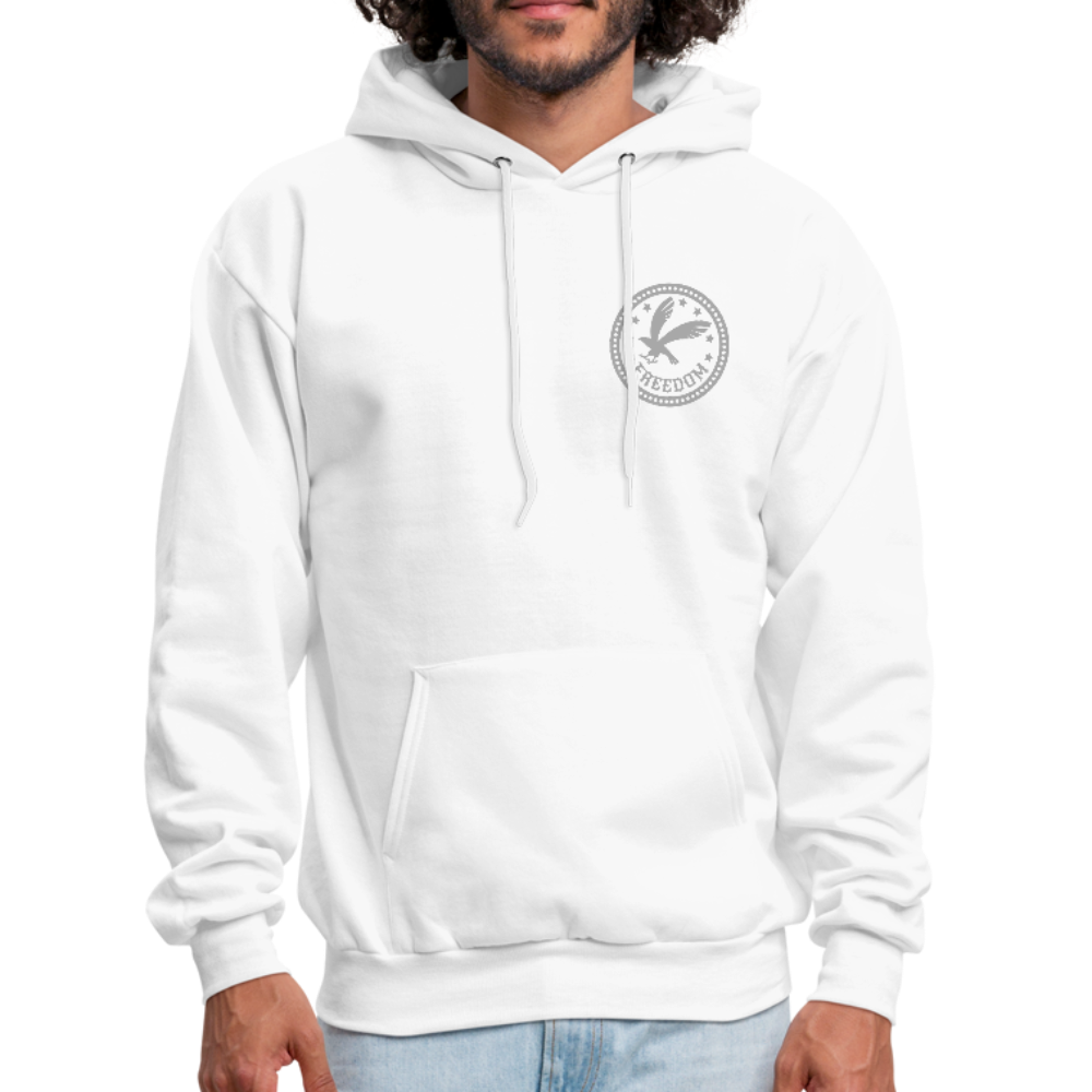 Land Of The Free Hoodie white - Loyalty Vibes