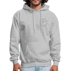Land Of The Free Hoodie heather gray - Loyalty Vibes