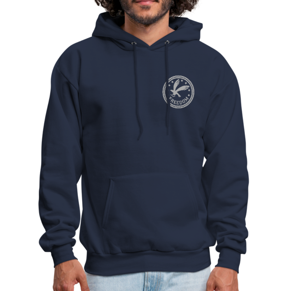Land Of The Free Hoodie navy - Loyalty Vibes