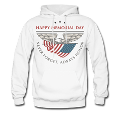 With Honor Men's Hoodie white - Loyalty Vibes