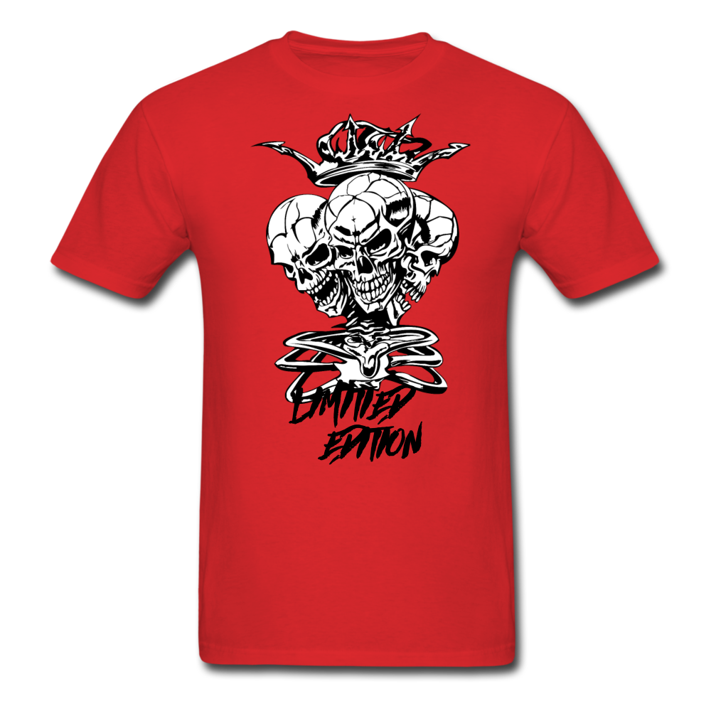 Skull Crusher Men's T-Shirt red - Loyalty Vibes