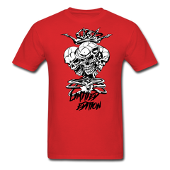 Skull Crusher Men's T-Shirt red - Loyalty Vibes