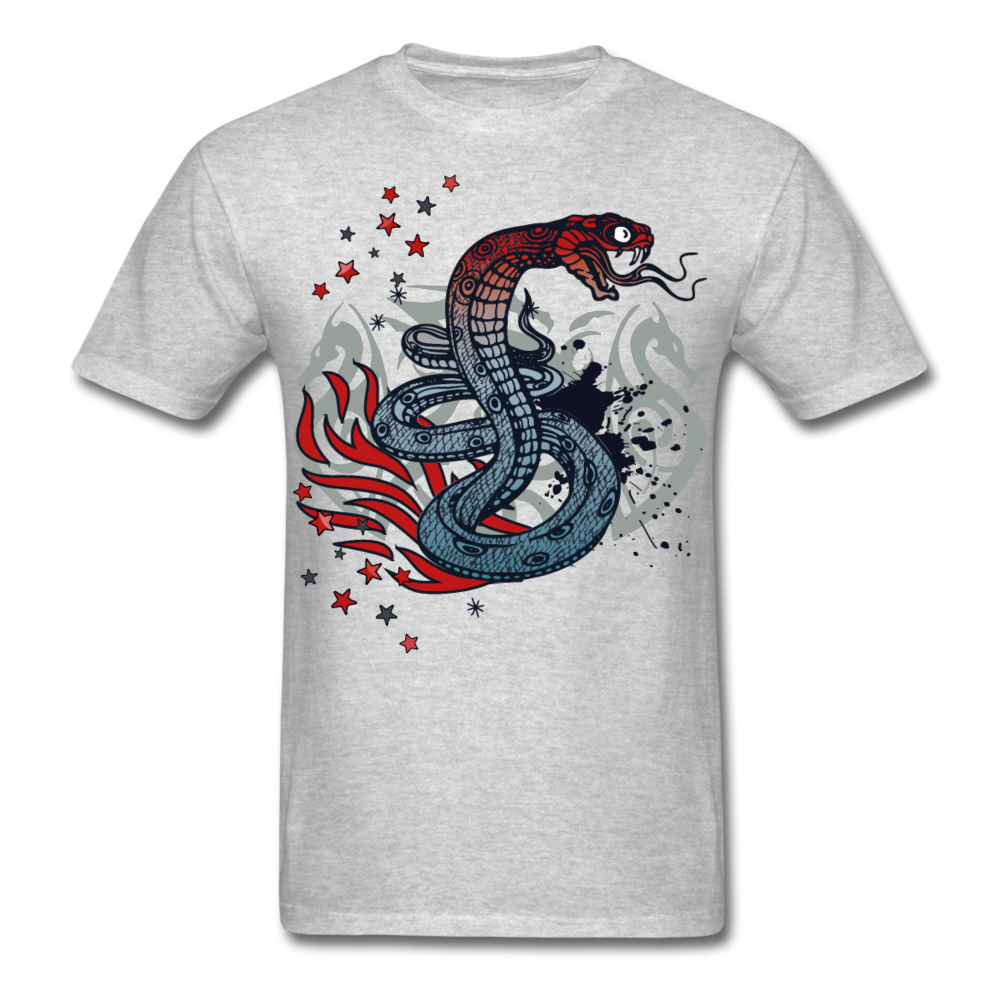 Cobra Terminator Men's Shirt heather gray - Loyalty Vibes