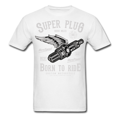 Baydify Motorcycle Shirt White - Loyalty Vibes