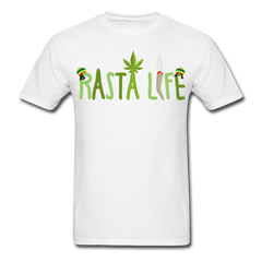 Baydify Rasta Shirt White - Loyalty Vibes