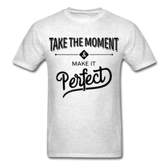 Moment Of Life T-Shirt Heather Grey - Loyalty Vibes