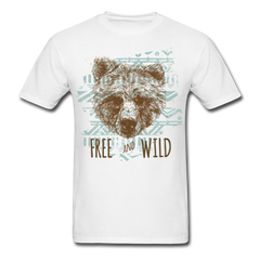 Native Bear T-Shirt white - Loyalty Vibes