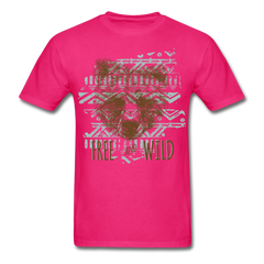 Native Bear T-Shirt fuchsia - Loyalty Vibes