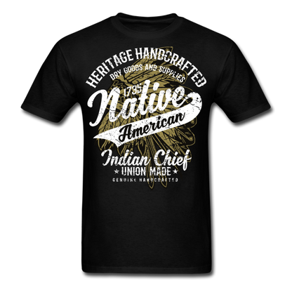 Loyalty Vibes Traditional Native American Shirt black