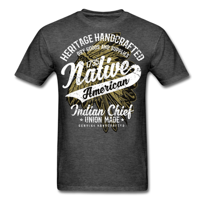 Loyalty Vibes Traditional Native American Shirt heather black