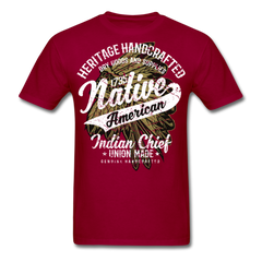 Traditional Native American Shirt dark red - Loyalty Vibes
