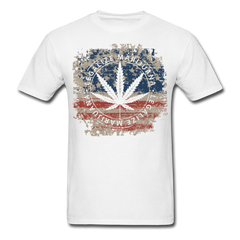 Marijuana Men's T-Shirt white - Loyalty Vibes