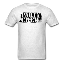 Party Crew T-Shirt - Heather Grey - Loyalty Vibes