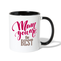 Best Mum Coffee Mug white/black - Loyalty Vibes
