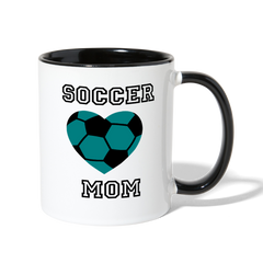 Soccer Mom Coffee Mug white/black - Loyalty Vibes
