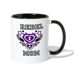 Rebel Mom Coffee Mug white/black - Loyalty Vibes