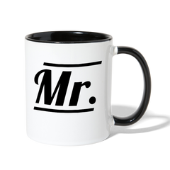 Mr. Coffee Mug white black - Loyalty Vibes