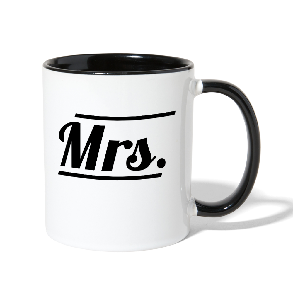 Mrs. Coffee Mug white/black - Loyalty Vibes
