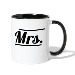 Mrs. Coffee Mug white/black - Loyalty Vibes