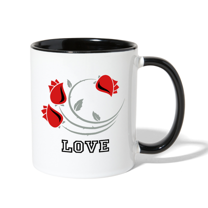 Azire Love Mug white black - Loyalty Vibes
