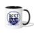 Azire Best Dad Mug white black - Loyalty Vibes