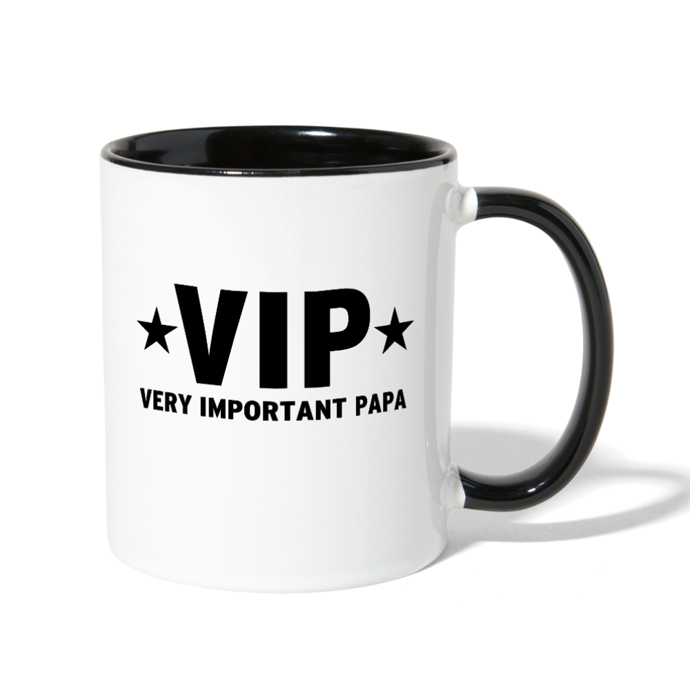 VIP Papa Mug - white/black - Loyalty Vibes