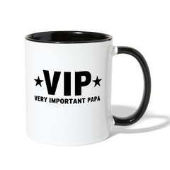 VIP Papa Mug white/black - Loyalty Vibes