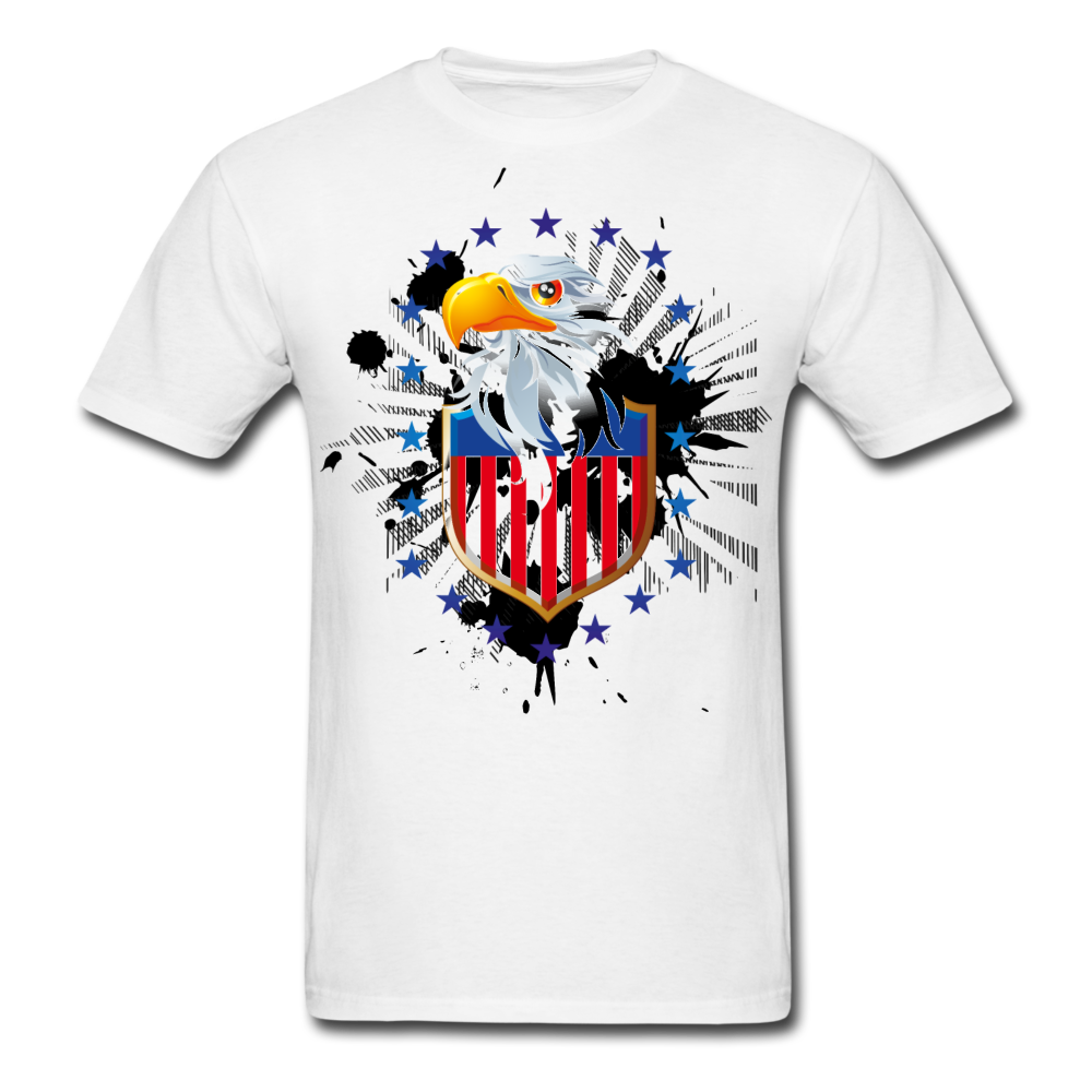 Lasting American Pride T-Shirt White - Loyalty Vibes