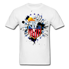 Lasting American Pride T-Shirt White - Loyalty Vibes