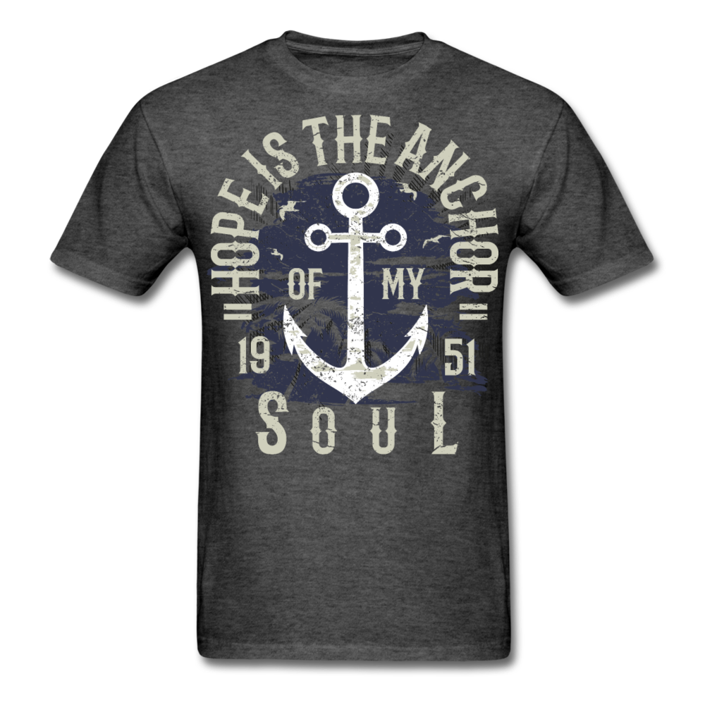 Hope Is The Way T-Shirt heather black - Loyalty Vibes