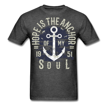Hope Is The Way T-Shirt heather black - Loyalty Vibes