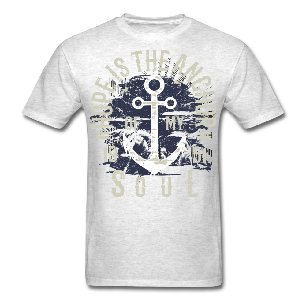 Hope Is The Way T-Shirt light heather gray - Loyalty Vibes