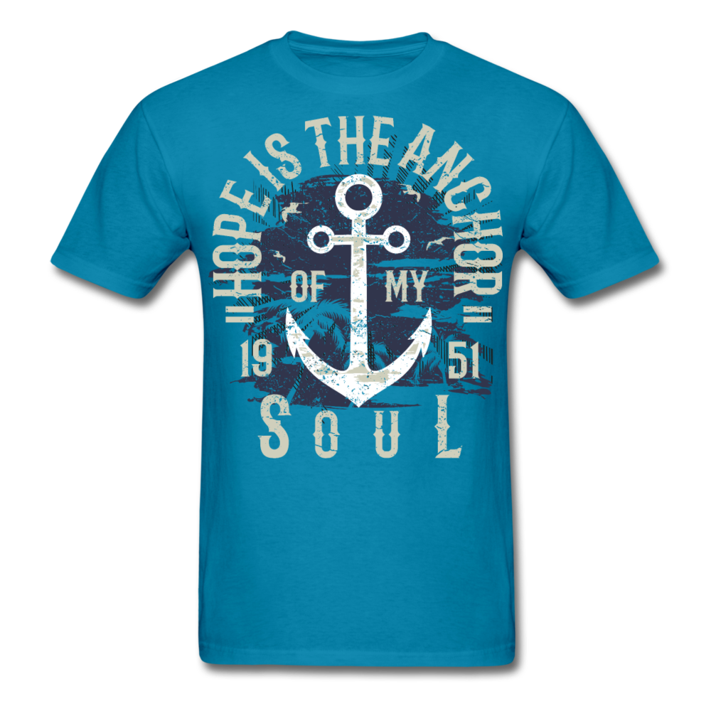 Hope Is The Way T-Shirt turquoise - Loyalty Vibes