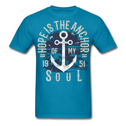 Hope Is The Way T-Shirt turquoise - Loyalty Vibes