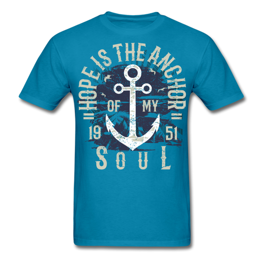 Hope Is The Way T-Shirt turquoise - Loyalty Vibes