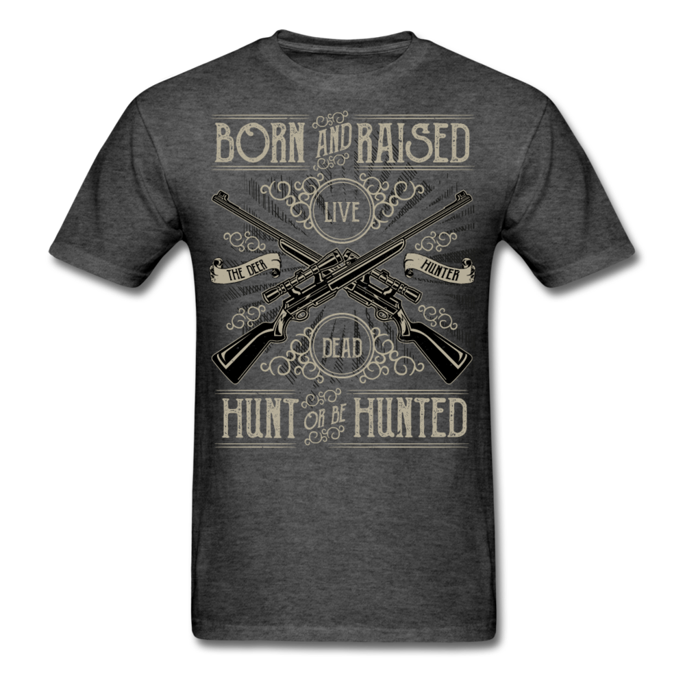 Hunters Survival T-Shirt heather black - Loyalty Vibes