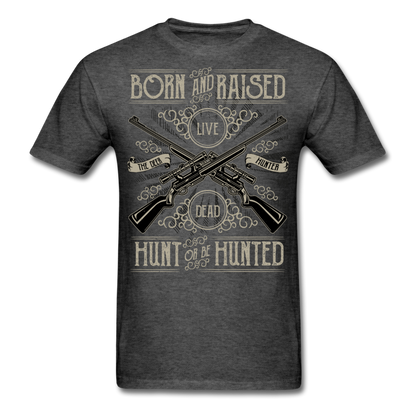 Hunters Survival T-Shirt heather black - Loyalty Vibes